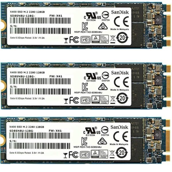 SanDisk X400 128Go M.2 2280 SSD